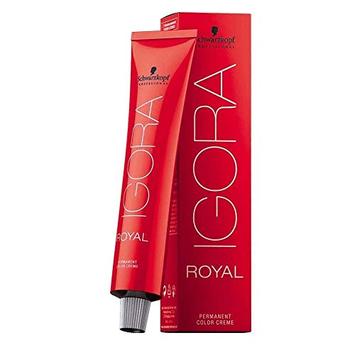 Igora Royal 4-68 marrón chocolate rojo Schwarzkopf cubre canas y reaviva reflejos