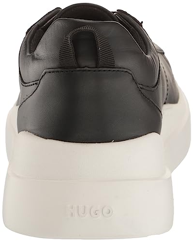 HUGO Men's Cupsole Leather Lace Up Sneaker3