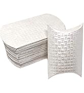 25 Stück kleine Pillow Boxen in Weiß 11,5 x 7,5cm Kissenschachtel Faltschachtel Geschenkbox aus v...