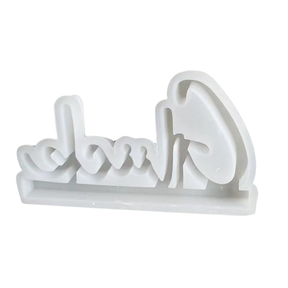 Osmond Lucky Alphabet Arrangement Silicone Mold Alphabet Furniture Arrangement Plaster Moulds Resin Casting Molds Making Kit