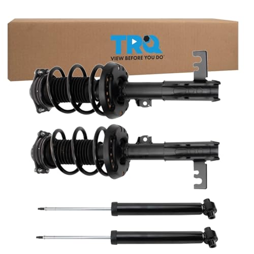 Image of TRQ Front and Rear Complete Strut Assembly & Shock Absorber Kit Complete Strut & Coil Spring Assembly Compatible with 2017-2020 Buick Envision