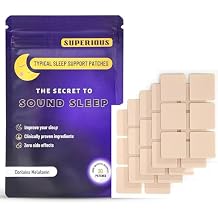 Sleep Patches for Adults - The Plant-Powered Patch That Help Men & Women Snooze Like a Log - Effortlessly Enjoy Deep Sleep, Odorless & Simple Ingredients-30 Patches