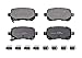 Wagner Brake SevereDuty SX1326 Disc Brake Pad Set