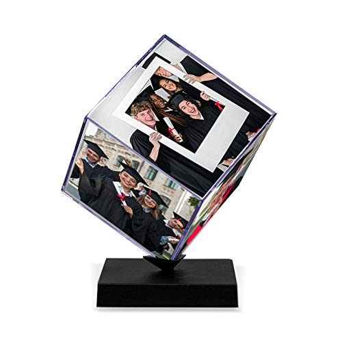 TUDOPRAFOTO Quadro de Fotos Cubo Grande Preto