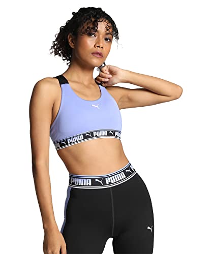 Image of Puma Women Polyester Lightly Padded Wirefree Sports Bra