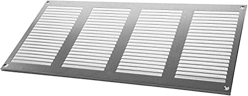 Vent Systems 16" X 8" Inch Galvanized Air Vent Cover Metal Air Return Grill With Built In Pest Guard Screen Hvac Vent Cover For Home Improvement Vent Duct Cover Pack Of 3 #TOP4