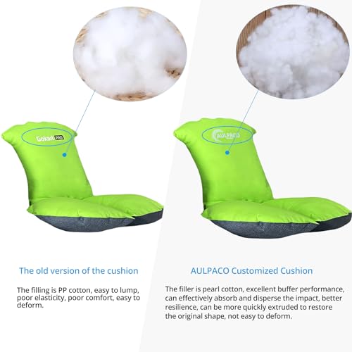 AULPACO Comfortable Backrest Seat Cushion for Segway Ninebot Gokart Karting Accessories（It's just a Cushion, not a go Kart）