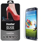 Kastar S4 Screen Protector (2-PACK), Premium Tempered Crystal Clear Glass Screen Protector for Samsung Galaxy S4, i9500 AT&T, T-Mobile, Sprint, Verizon Smartphone