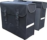 Greenlands fietstas dubbele tas bagagedragertas zeildoek OT-3159