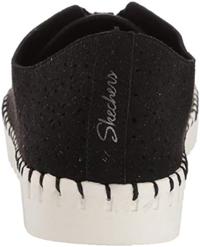 Skechers Women's Sepulveda BLVD-Floral Maze Sneaker, Black White, 11 M US | Image 2