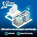 X-ALL Foaming Toilet Cleaner, Self-Activating Powder for Deep Cleaning, Fights Stains, Limescale and Mineral-Buildup