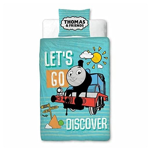 Thomas & Friends Discover - Juego de Funda de edredón Infantil