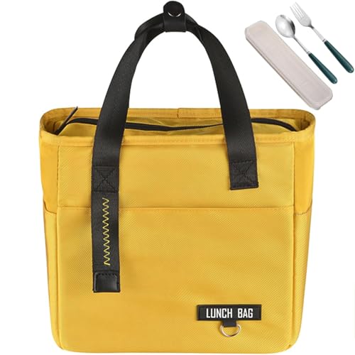 Opiniones de Loncheras walmart Top 10. 47 Lonchera Térmica Impermeable con Bolsillos Laterales - Bolsa de Almuerzo Aislante con Capacidad Grande Unisex, Antifugas y Fácil de Limpiar,Nevera Portátil para...