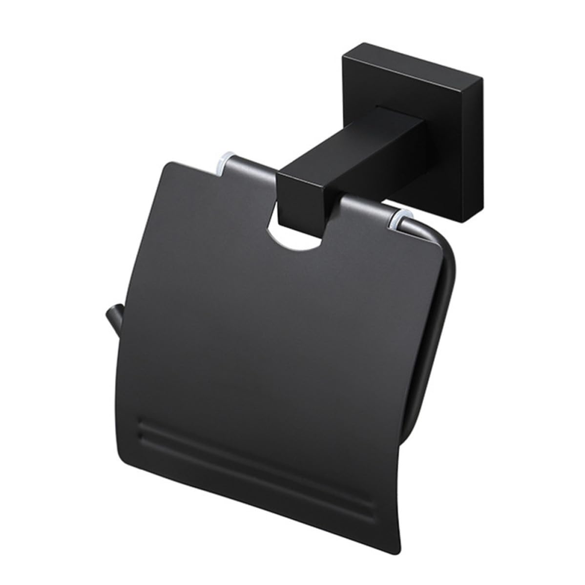 Soporte de Rollo para Papel Higiénico Negro LALAFINA Nórdico de Baño