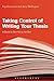Taking Control of Writing Your Thesis: A Guide to Get You to the End