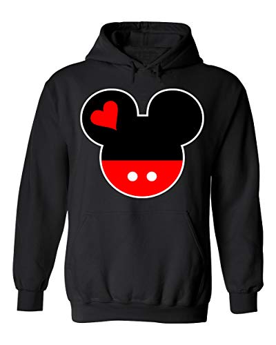 Camalen Mickey Head Fashion Cool Unisex Pullover Hoodie Hooded Sweatshirt - Main Image