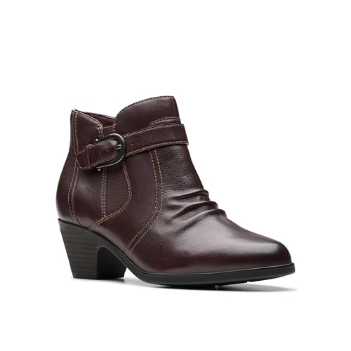 Clarks Collection Women's Emily 2 Opal Ankle Boot, Dark Brown Leather, 5.5 Medium US by Clarks - Image 8