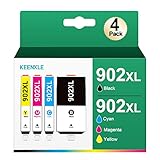 902XL Ink Cartridge for HP Printers for HP 902XL Ink Cartridge Combo Pack| 902 902XL Use with Office