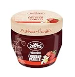 Zentis Frühstück Erdbeer-Vanille 230 g – fruchtiger Erdbeer-Vanille-Fruchtaufstrich mit ausgewogener Süße für genussvolle Frühstücksmomente