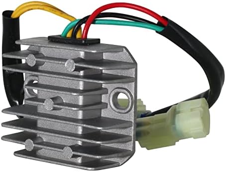 Voltage Regulator Rectifier Suitable for Honda TRX200 FourTrax 200 1990-1991 for Honda TRX200D FourTrax 200 Type II 1991-1997 OEM 31600-HF1-670 for Honda Rectifier Replacement Rectifier