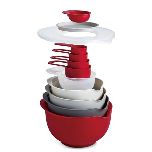 Set de 12 piezas de tazones y tazas medidoras Norpro miniatura 2