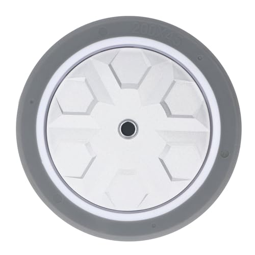 Rueda Sólida de Goma 8in para Carretilla, Capacidad 300kg miniatura 1