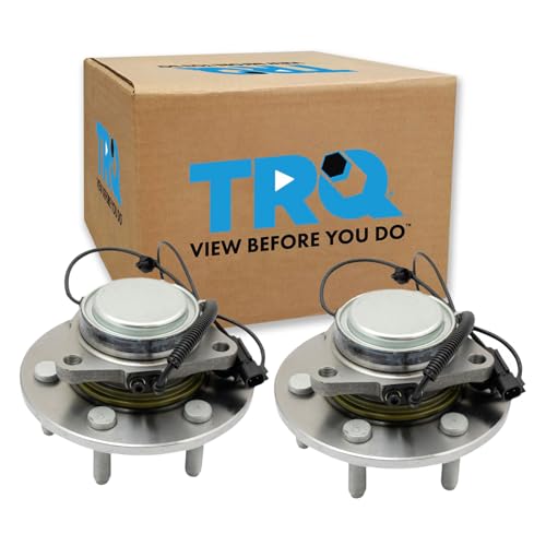Image of TRQ Front Left and Right Wheel Bearing and Hub Assembly Set 2 Piece