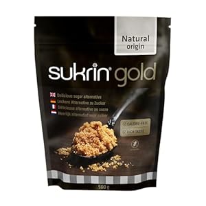 Sukrin Goud – Natuurlijke vervanging voor bruine suiker 1:1 met Erythritol en stevia. Calorievrije zoetstof voor keto- en koolhydraatarme diëten 500 g