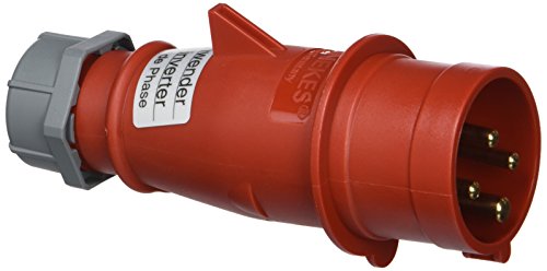 Mennekes 101200040 fiches inversoras de phase 400V | Prises de courant CEE 16A 4 pôles