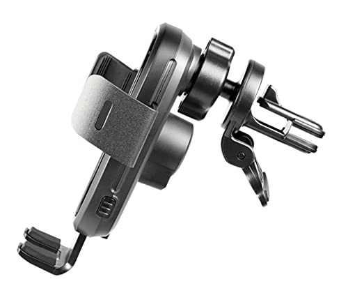 Logilink PA0277 - Supporto Di Ricarica Wireless Per Smartphone Da Auto, Girevole A 360°, Adatto Per Smartphone Da 4,7 A 7" - 7