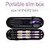 Soft tip Darts Set 20 Gram Rainbow Brass Barrel Darts Plastic Tip with Purple Aluminum Shafts 50 Rubber o-Ring 6 Pattern Flights 50 Replacement Soft Tips for Electronic Dartboard