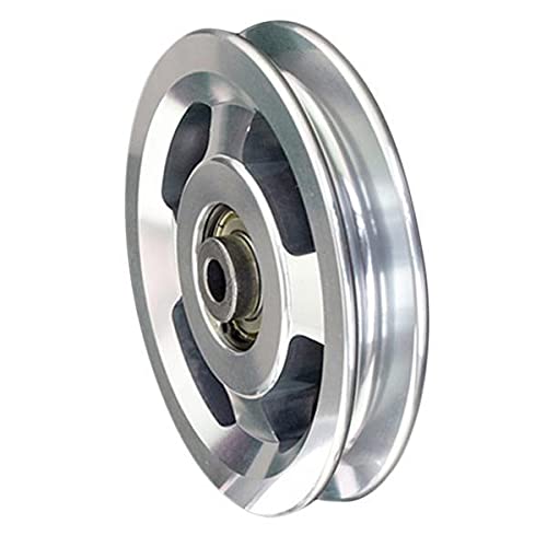 TRENDYNEST 10xAlloy Pulley Wheels U Groove Home Fitness Pull...