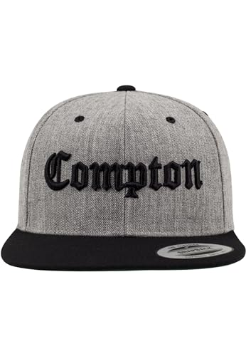 Mister Tee Mixte Compton Snapback Chapeaux, Noir, Taille Unique