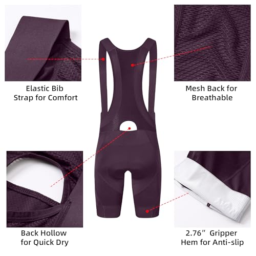Image of Cycling Bib Shorts for Men - Road Bike Bicycle Breathable Padded Riding Tights