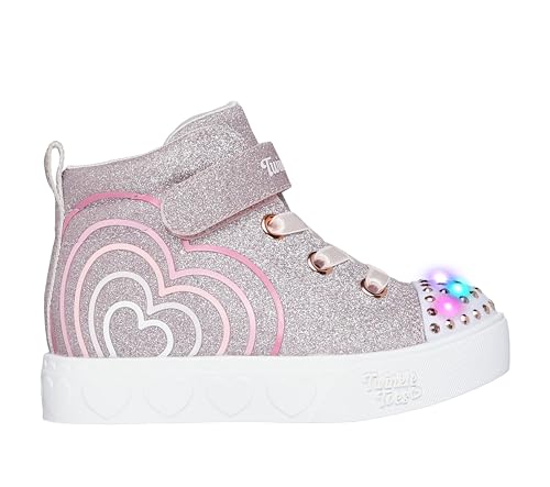 Skechers Girl's Steps-Heart Glow Sneaker4