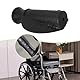 Create idea 2 Paar 22 mm Rollator-Griffe, rechte und linke Griffabdeckungen, PVC, ergonomische Griffe, Rollatoren, Ersatzteile, Zubehör, Schwarz
