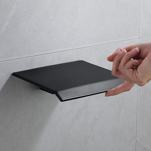 YIHAOWY Bathtub Shower Faucet 7 Inch Tub Spout Matte Black Wall Mount Waterfall Tub Faucet - Thumbnail 4