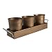 Artland Oasis Picnic Caddy, Antique Copper