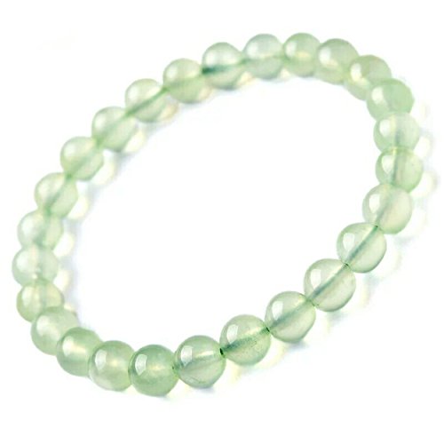 Bracelet cristal pierre précieuse naturelle véritable 7mm, cadeau idéal