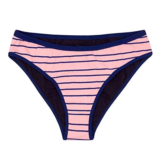 Korui Calcinha Absorvente Bela Gil - Rosa E Azul Escolha O Tamanho::M