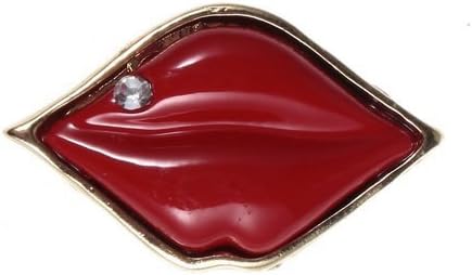 Bling Mouth Rhinestone Crystal Home Button Sticker Red Lip for Samsung Galaxy S5 S 5 Sv I9600 S3 S4 Note 2 Note 3