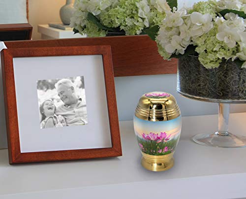 Image of Lotus Cremation Urns for Human Ashes Adult Female Decorative Urns for Ashes