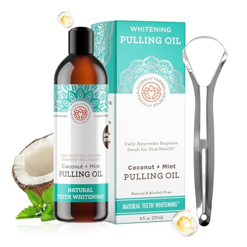 Enjuague Bucal,Alivia Encías Fresca el Aliento con Raspador Lingual - 237ml Producto Natural Suave Para El Cuidado Personal De Toda La Familia