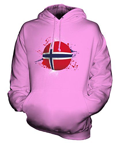 Sweat Pull à Capuche Norvège Football idéal pour vos soirées match entre supporters