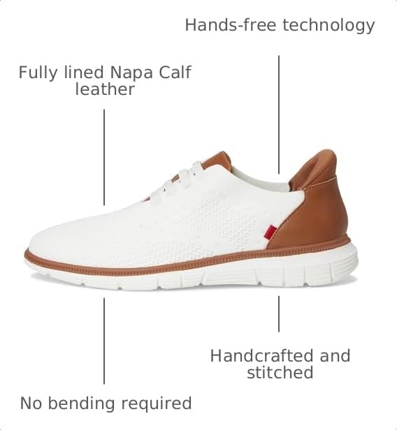 Image of Marc Joseph New York Men's Charles Ave Sneakers (Hands Free Technology)