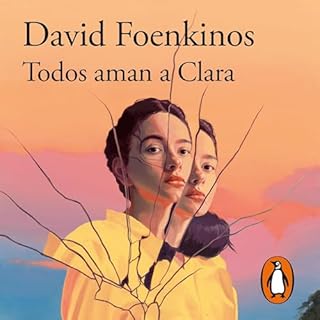 Diseño de la portada del título Todos aman a Clara