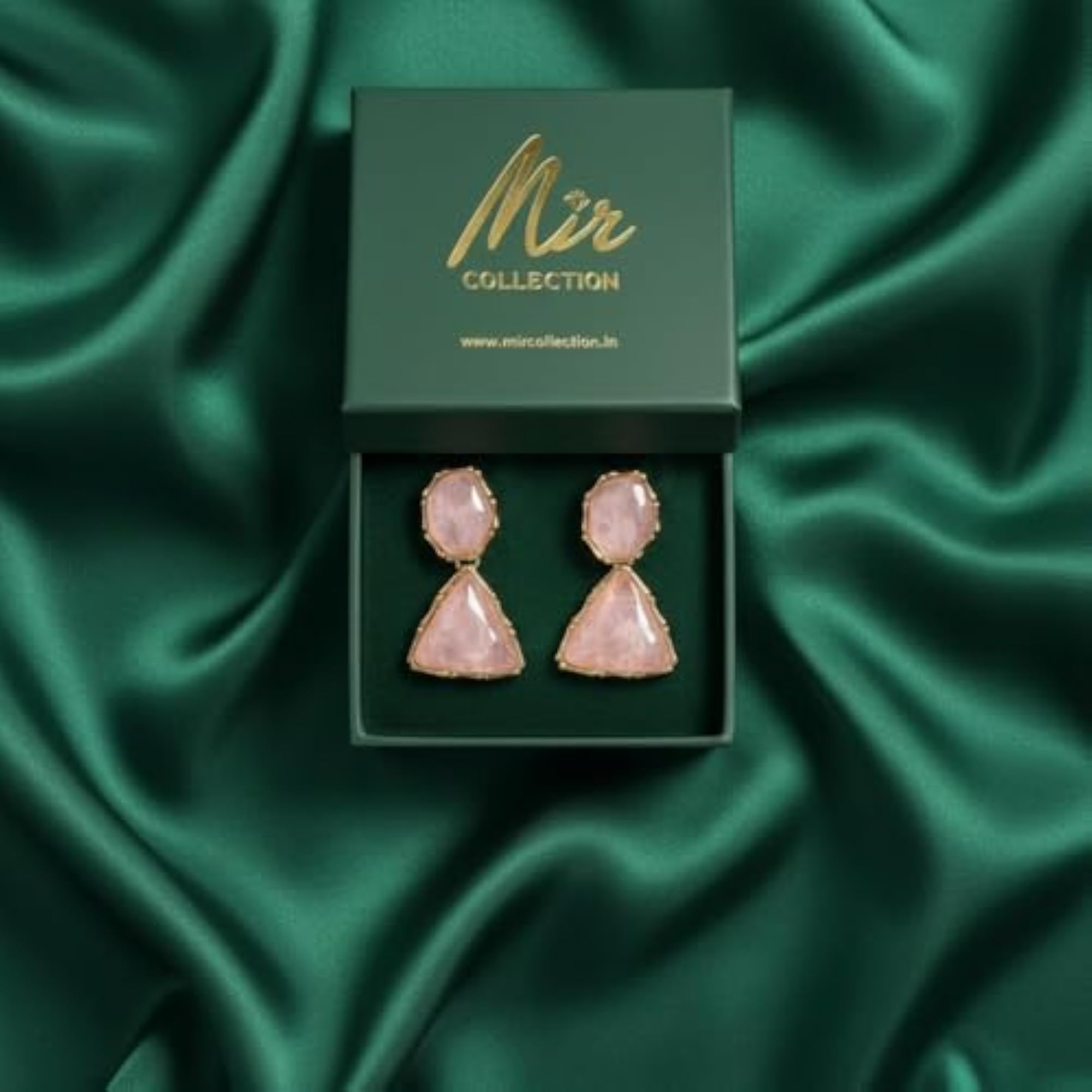 Women's Bohemian Style Crystal Water Drop Dangle Earrings