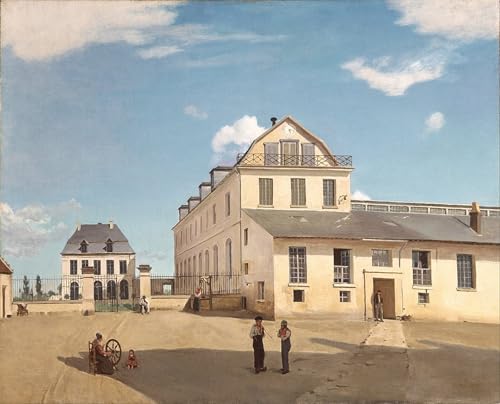 Tableau Toile Monsieur Henry Corot 60x90cm : peinture décorative et affiches d'art