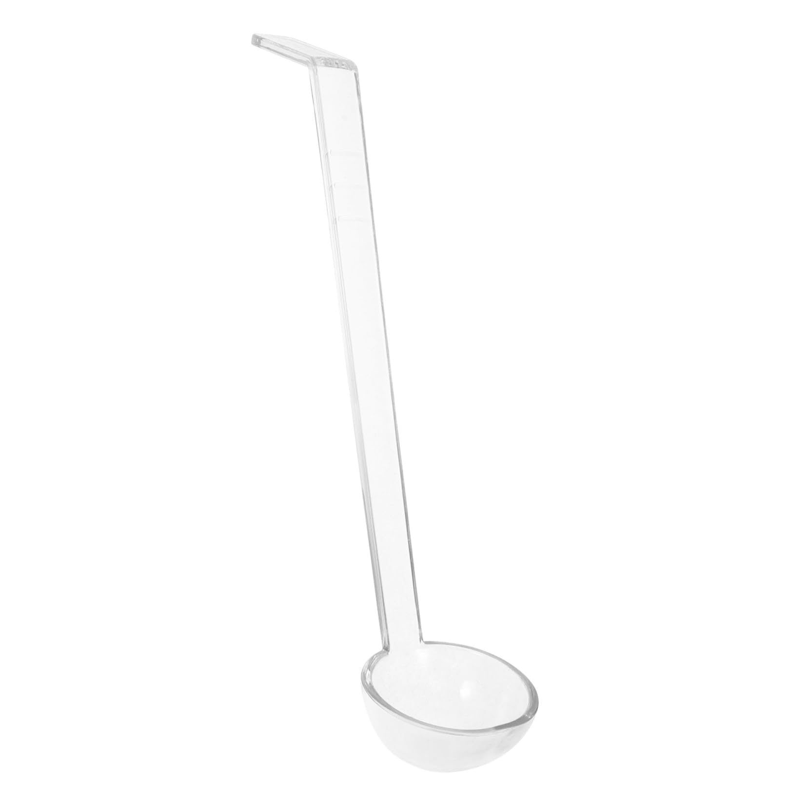CIYODO Catering Soup Ladle Long Handle Non-slip Bent Tail for Serving Sauces and Gravy