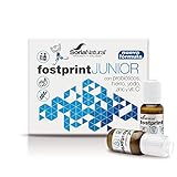 Soria Natural Fostprint Junior - Vitaminas y Nutrientes Esenciales para los Más Pequeños - Jalea Real, Vitamina C, Hierro, Propóleo, Vitaminas B y D - Probióticos niños - 20 viales